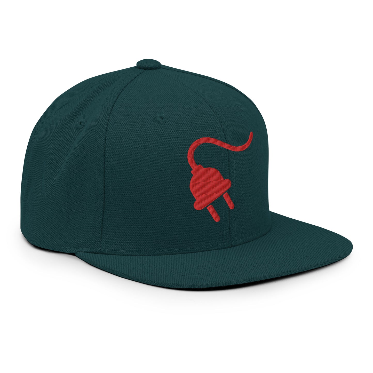 The Plug (Red) - Snapback Hat