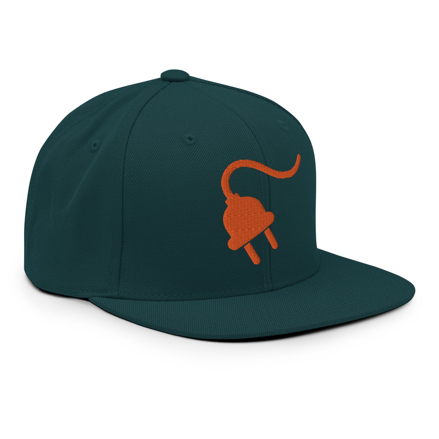 The Plug (Orange) - Snapback Hat