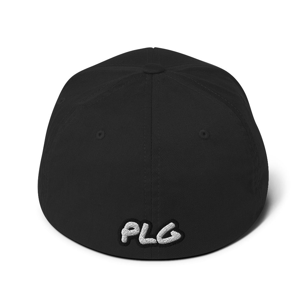 The Plug (White) FlexFit Cap