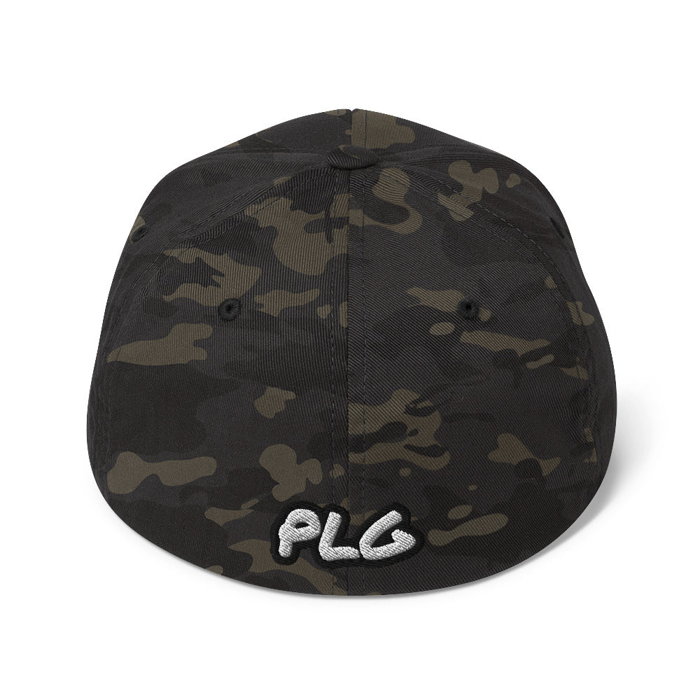 The Plug (White) FlexFit Cap