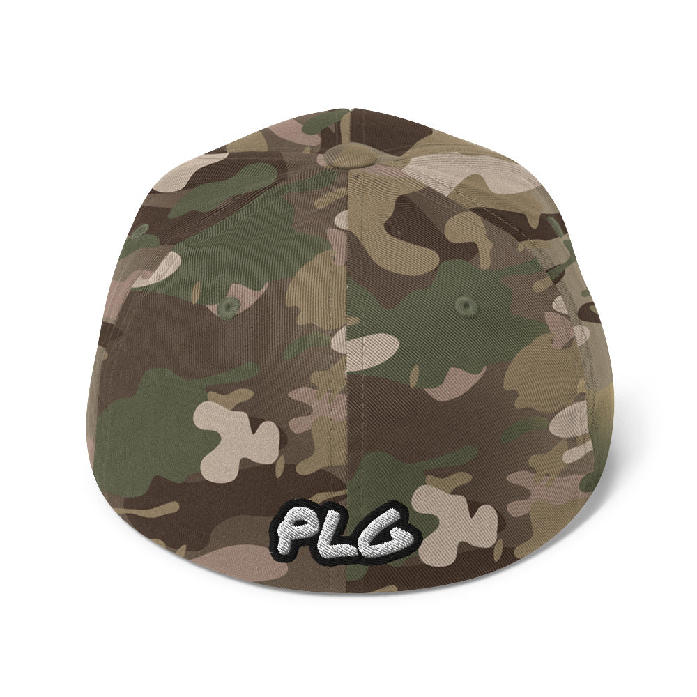 The Plug (White) FlexFit Cap