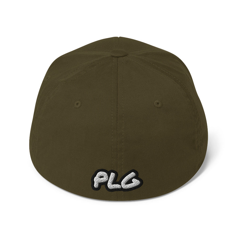 The Plug (White) FlexFit Cap