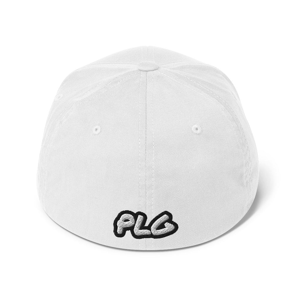 The Plug (White) FlexFit Cap