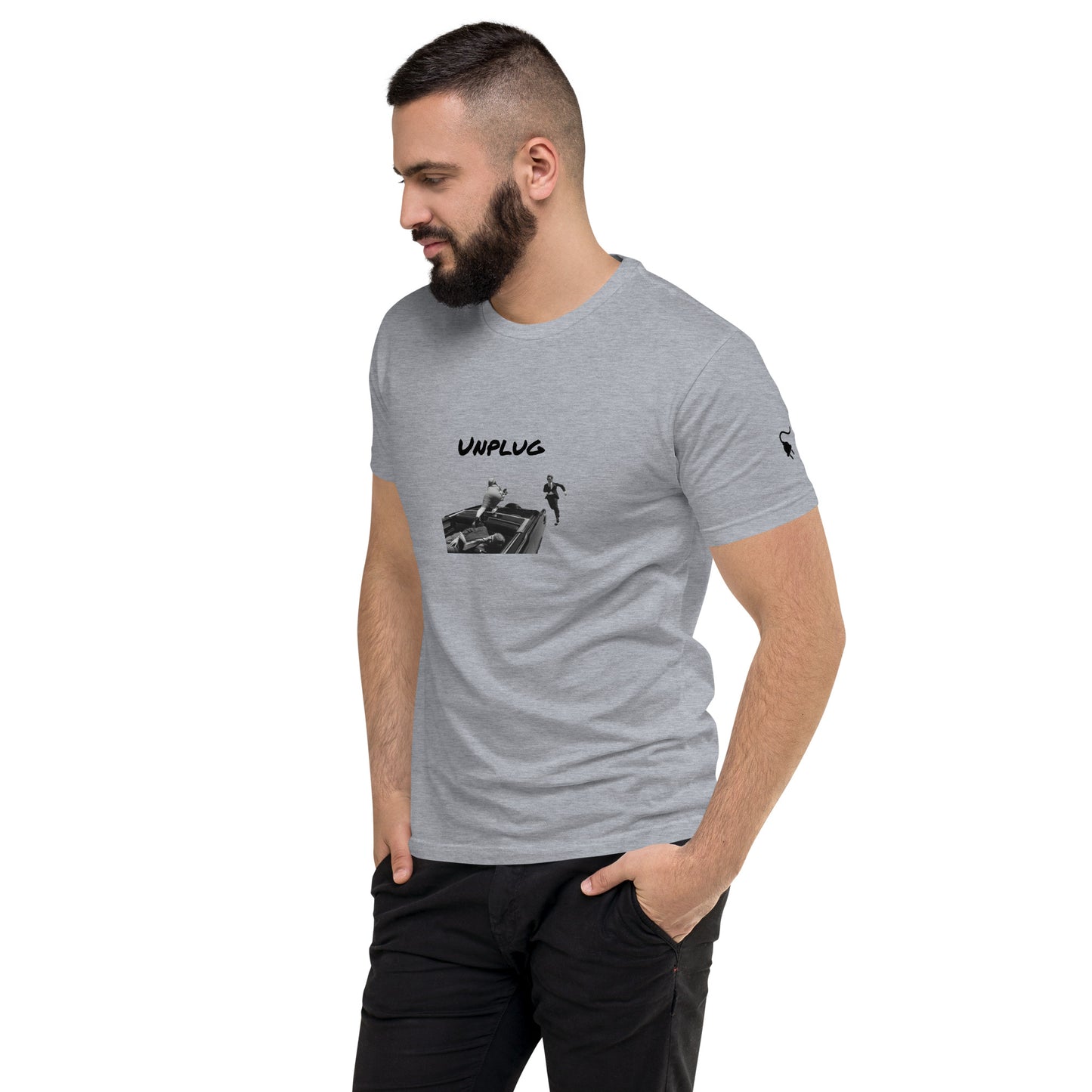 JFK (Unplug) - Short Sleeve T-shirt