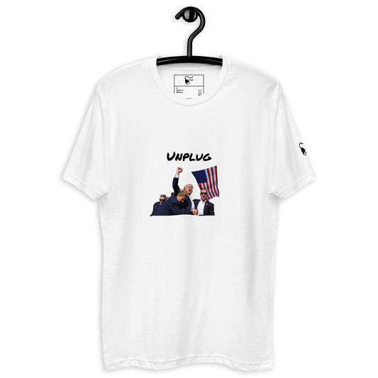 Trump Shot (Unplug) - Short Sleeve T-shirt