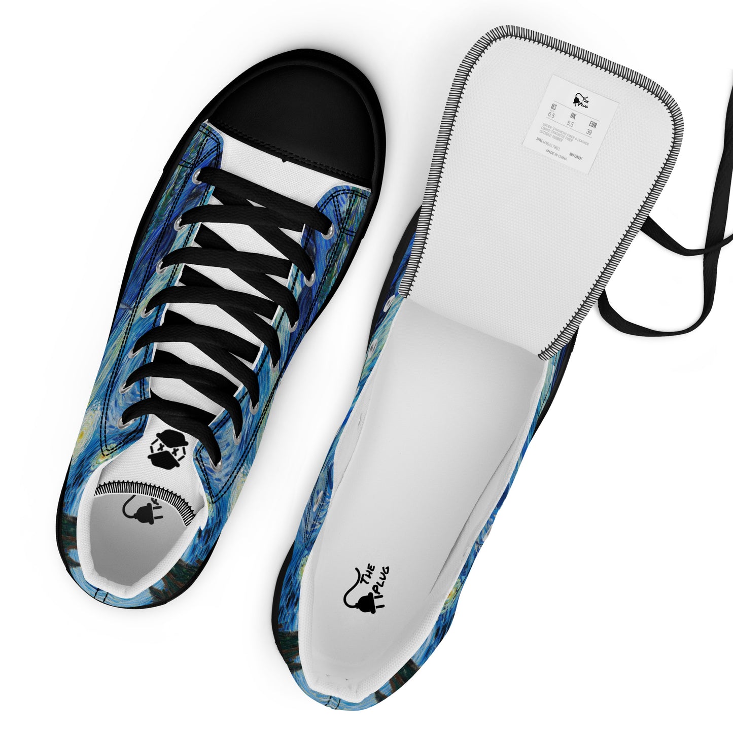 Plug Van Gogh - Men’s high top shoes