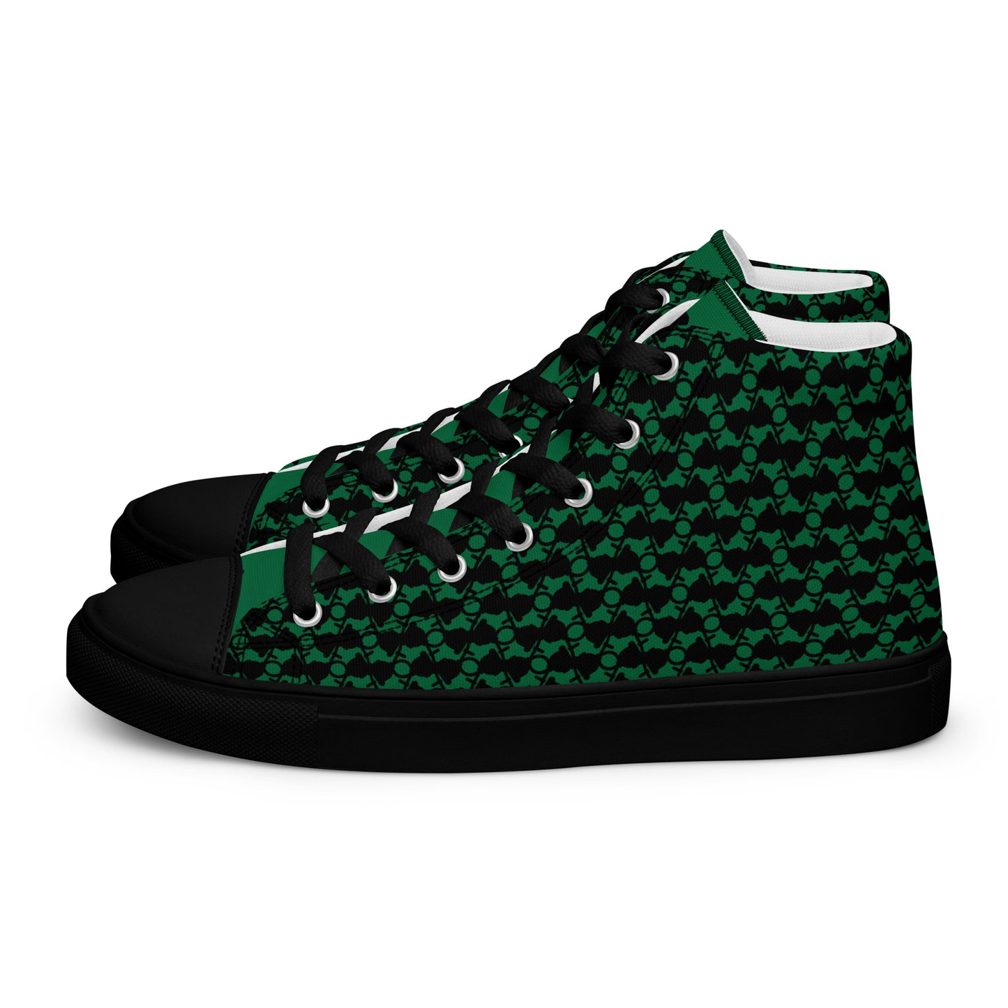 The Plug (Green) - Men’s high top shoes