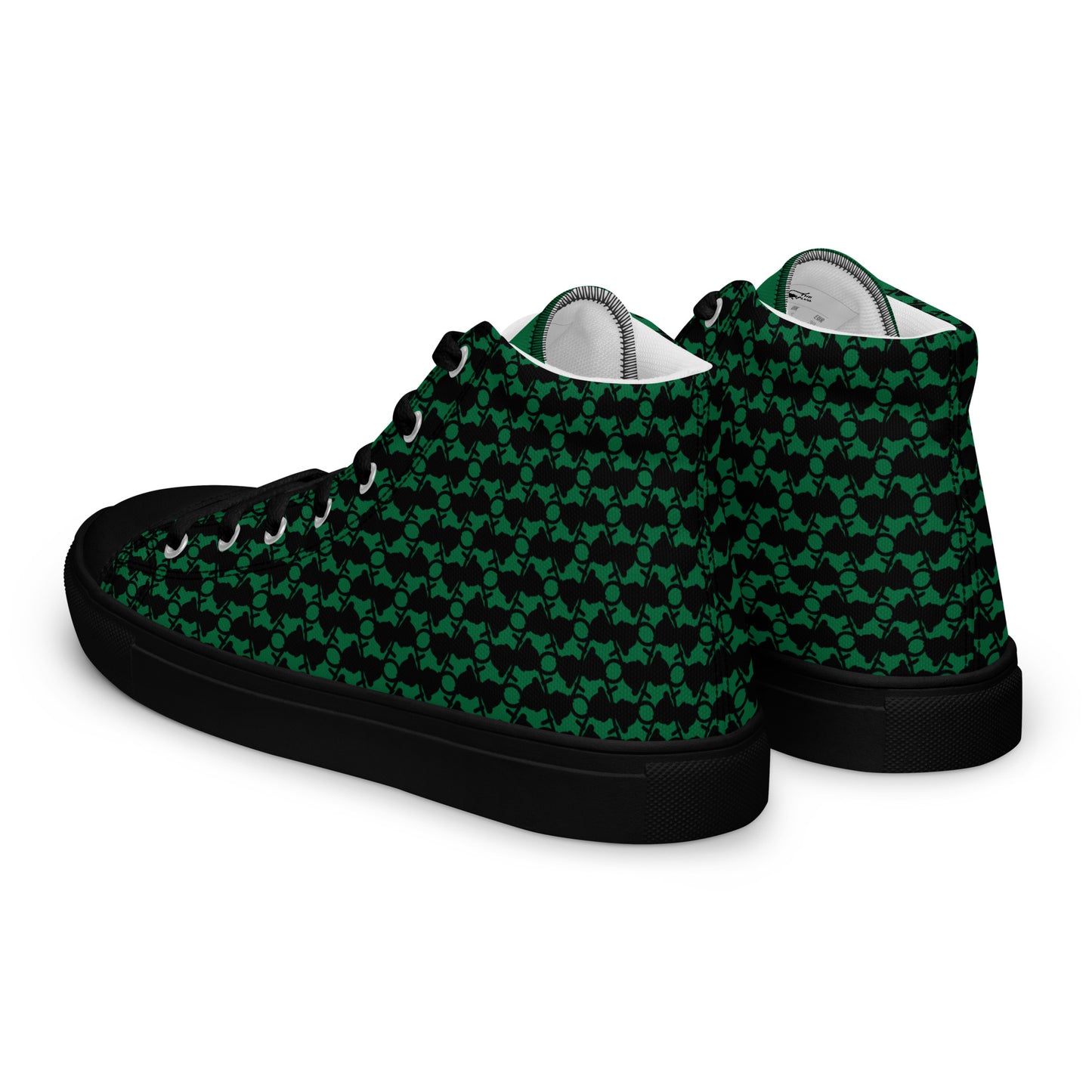 The Plug (Green) - Men’s high top shoes