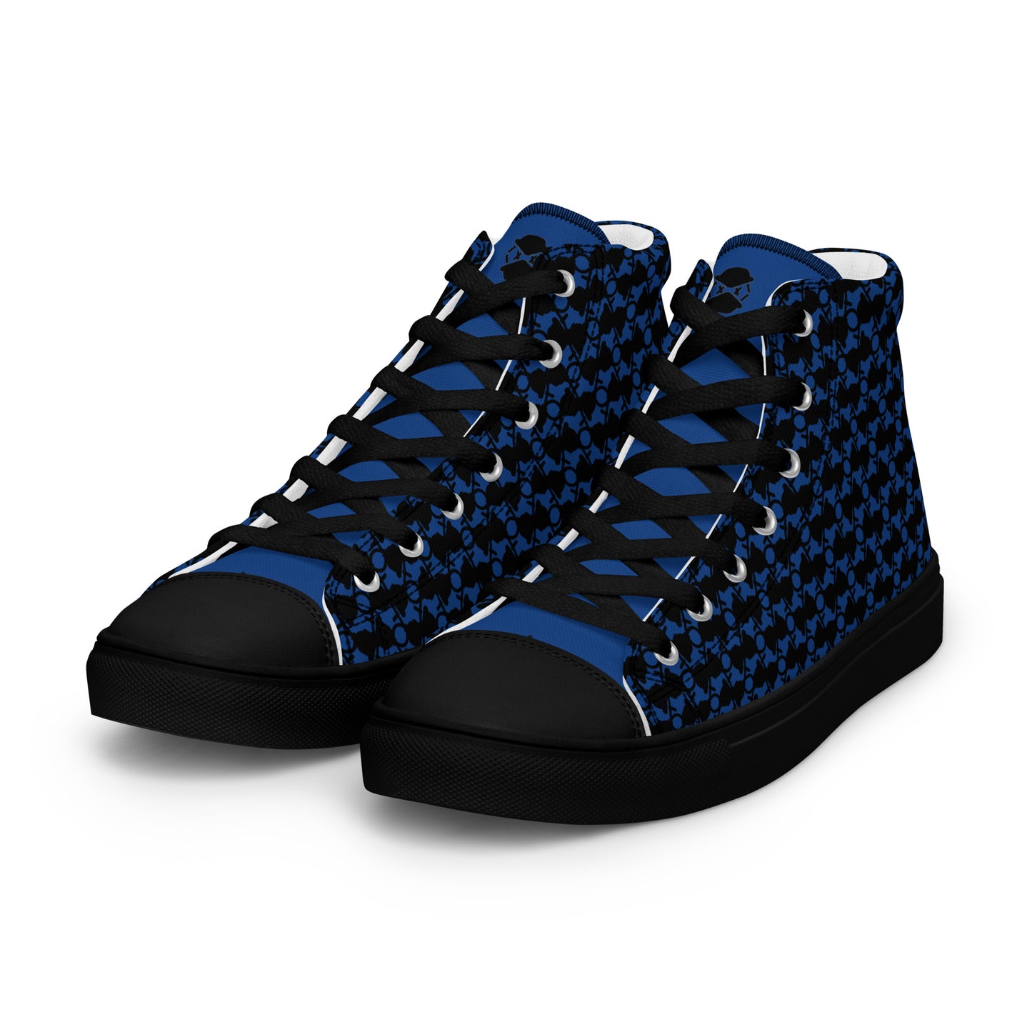 The Plug (Blue) - Men’s high top shoes