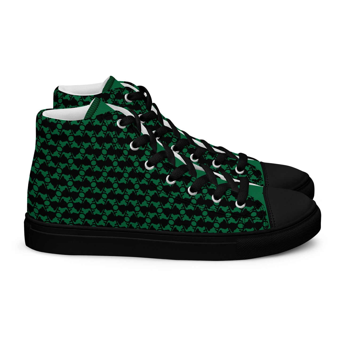 The Plug (Green) - Men’s high top shoes