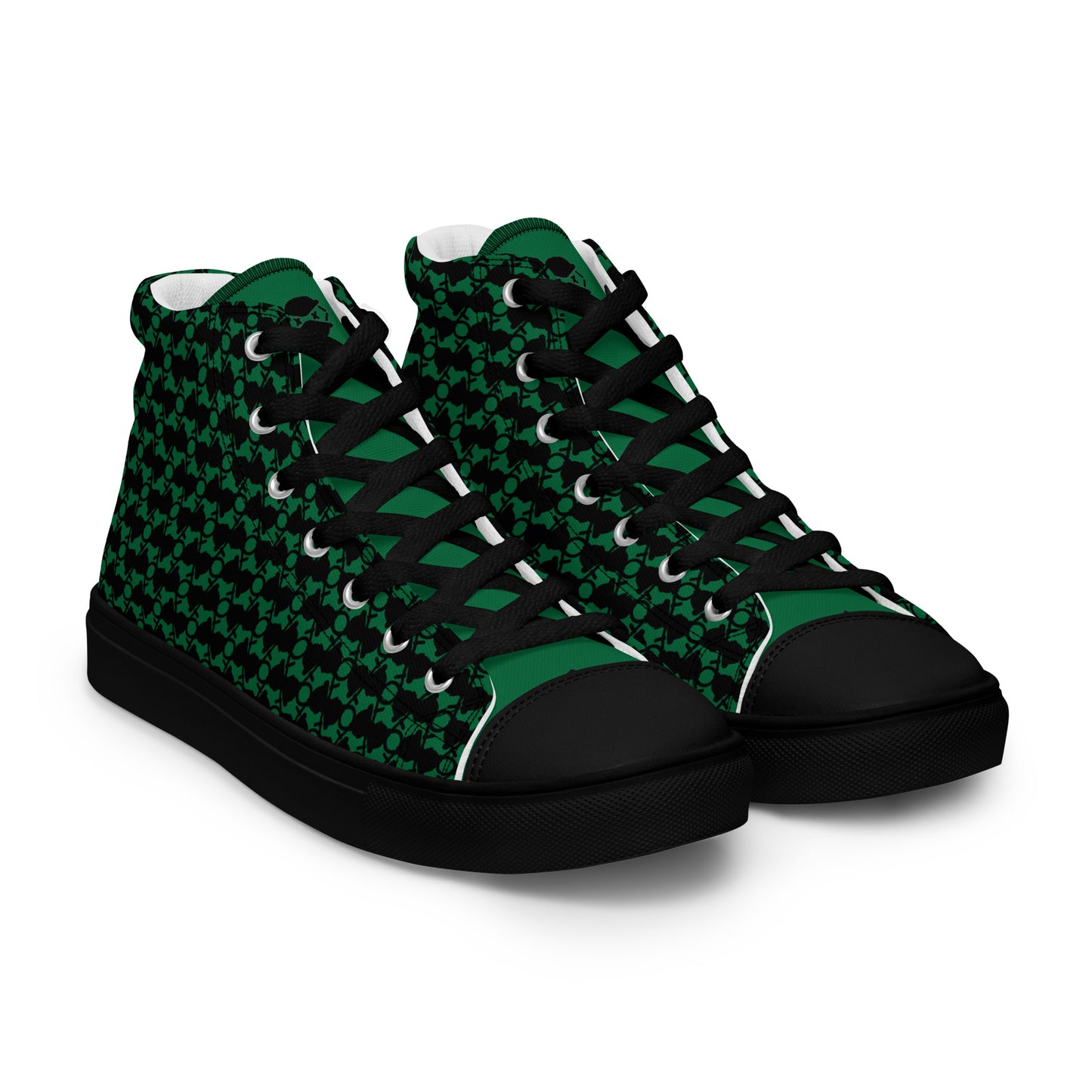 The Plug (Green) - Men’s high top shoes