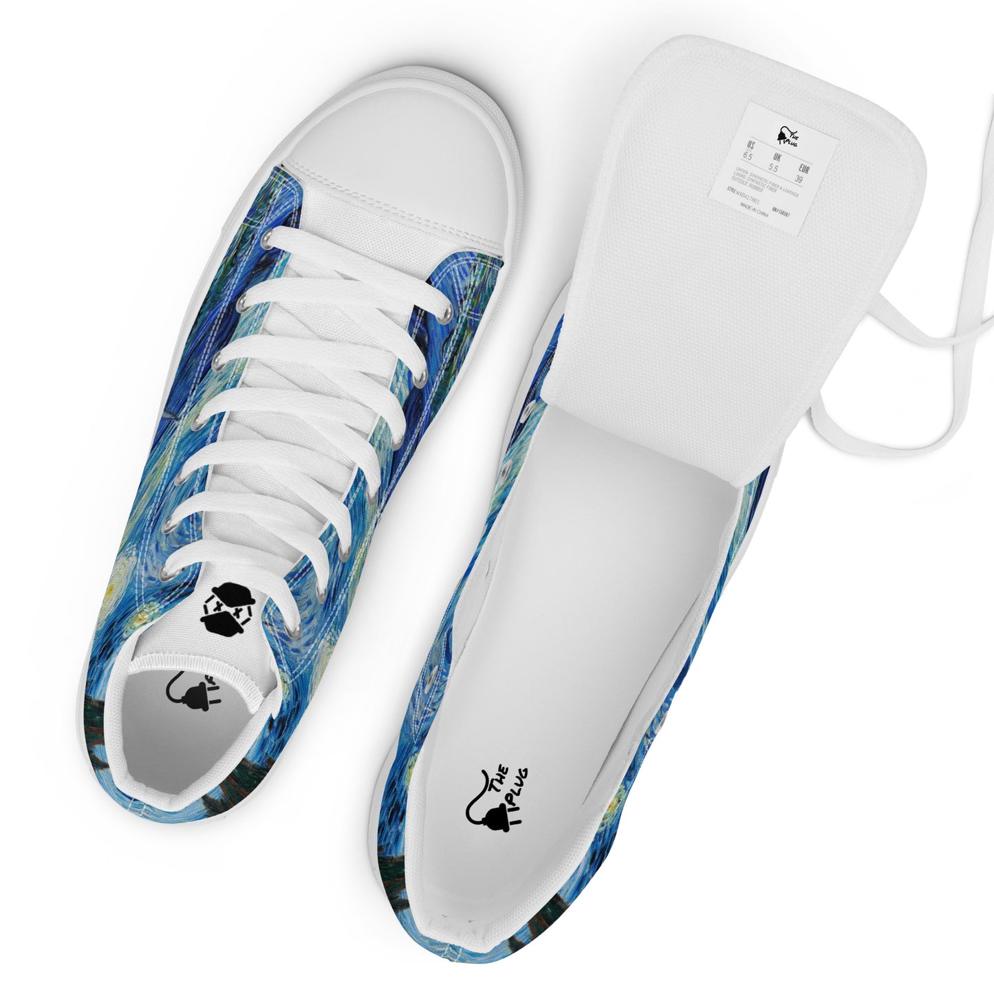 Plug Van Gogh - Men’s high top shoes