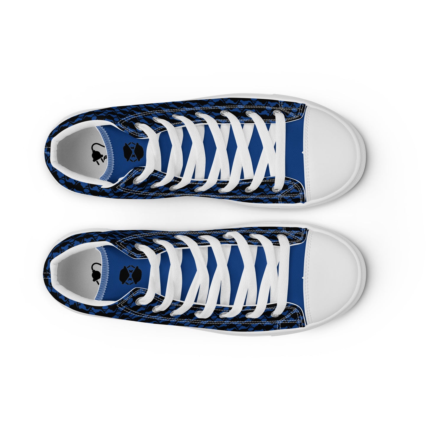 The Plug (Blue) - Men’s high top shoes