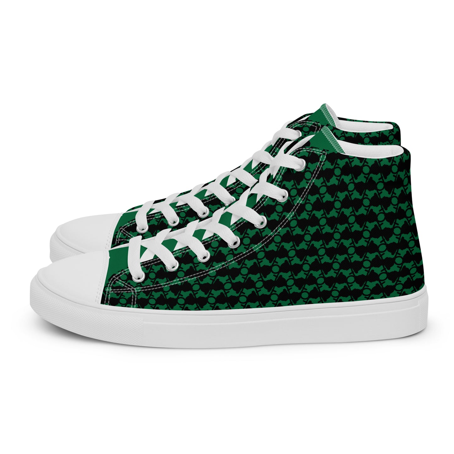 The Plug (Green) - Men’s high top shoes