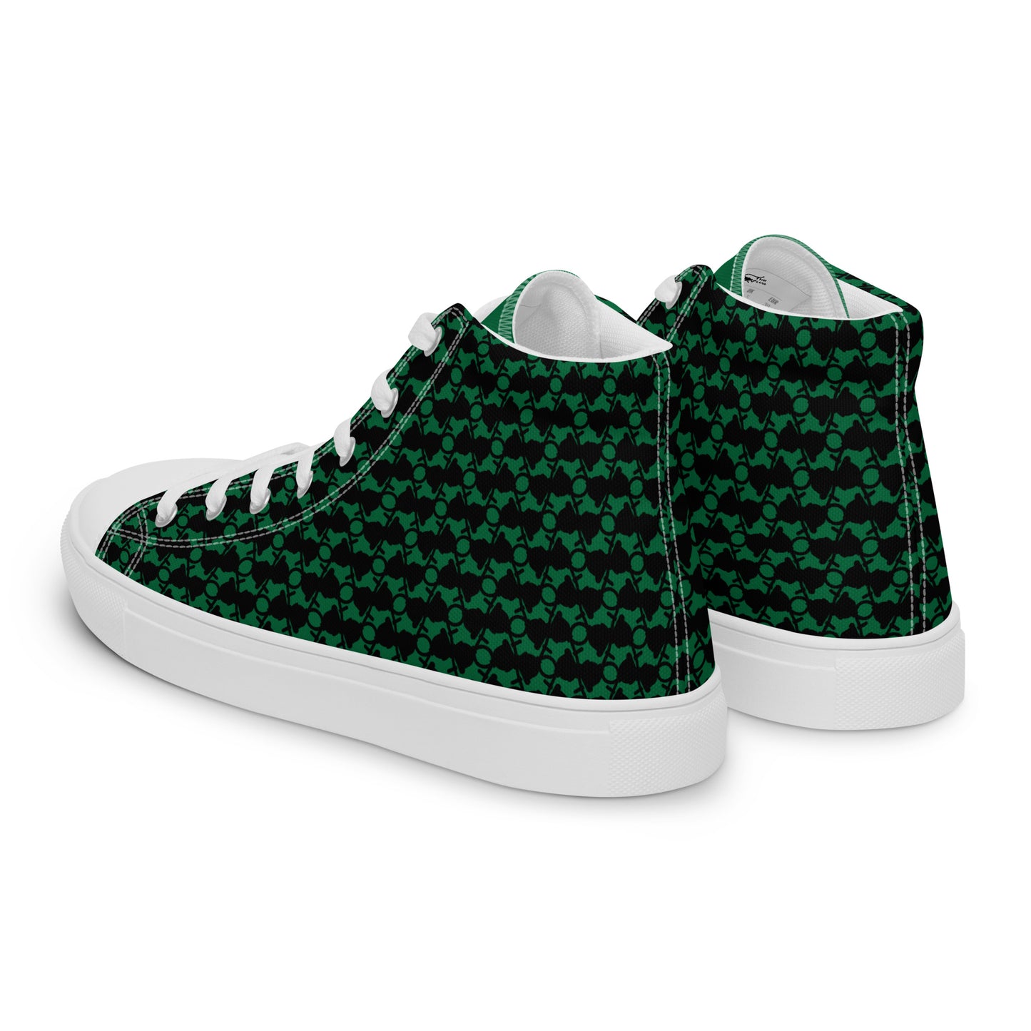 The Plug (Green) - Men’s high top shoes