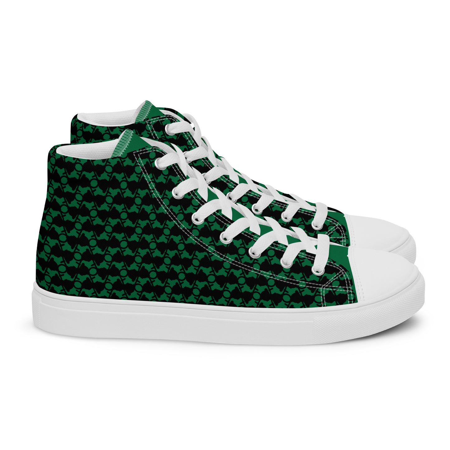 The Plug (Green) - Men’s high top shoes